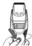 PANASONIC ERGB42 - Tailles sans le peigne - 1
