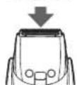 PANASONIC ERGB42 - Using the comb attachment - 3