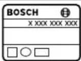 BOSCH GAS 20 L SFC NL - Tunnusmerkit - 2