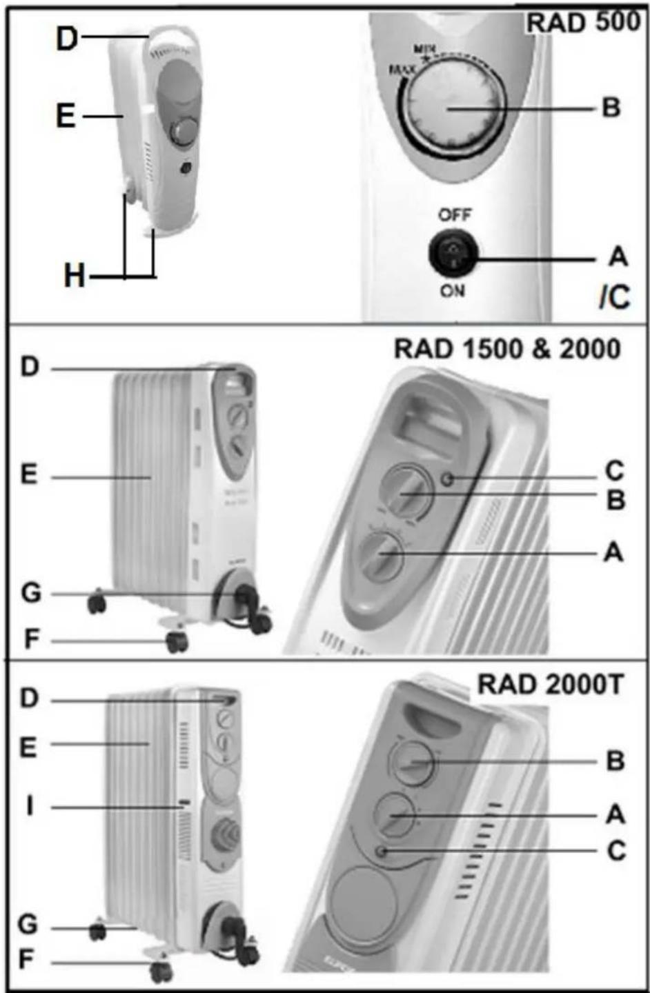 Eurom RAD 2000 - Descriere - 1