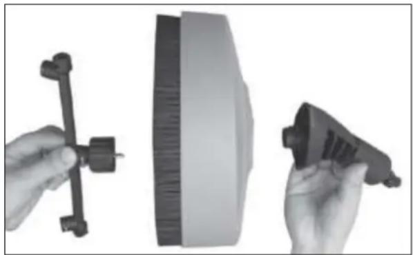 Eurom Force 1600 - Montage terrasreiniger: - 1