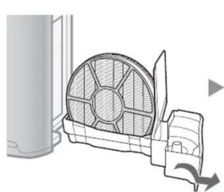SHARP KCF32EU - DÉSINSTALLATION DE L'HUMIDIFICATION - 2
