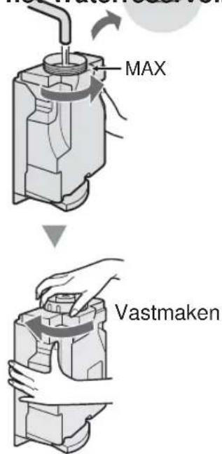SHARP KCF32EU - Vul het Waterreservoir met kraan - 1