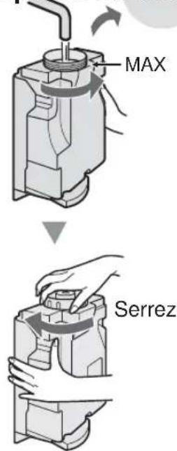 SHARP KCF32EU - Remplissez le réservoir a eau - 1
