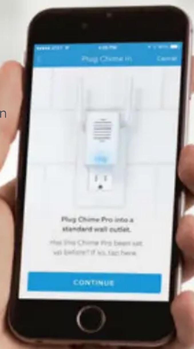 RING Chime Pro - Voer de in-app setup UIT - 1