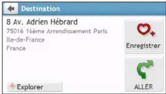 MIO Spirit 7700 - Comment prévisueler la destination sur la carte ? - 4