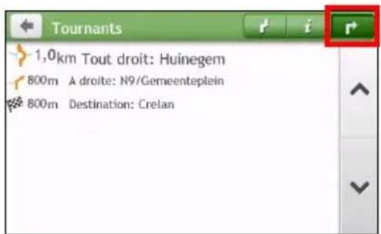 MIO Spirit 7700 - Comment visualiser les statistiques de mon itinétaire ? - 4