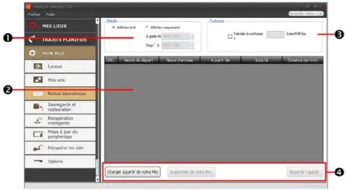 MIO Spirit 7700 - Comment puis-je installer ou effacer un fichier vocal sur mon Mio? - 4