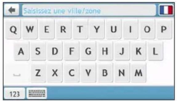 MIO Spirit 7700 - Comment utiliser l'écran Clavier? - 1