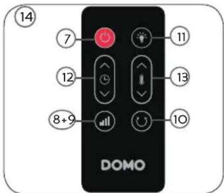 DOMO DO7345H - TEILE - 3