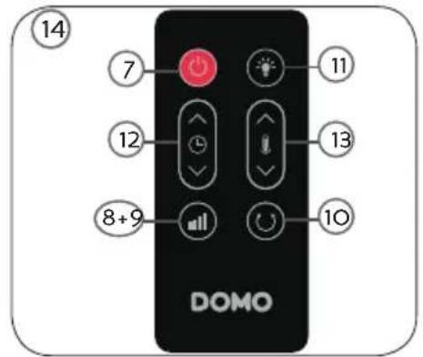 DOMO DO7345H - PIEZAS - 3