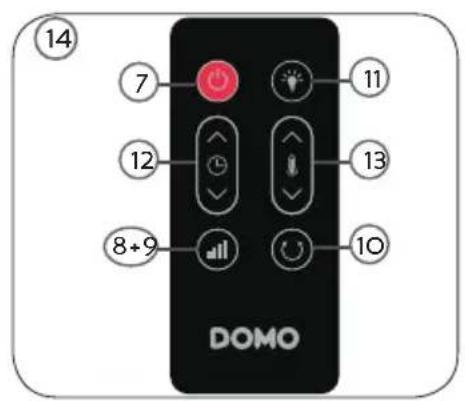 DOMO DO7345H - PARTS - 3