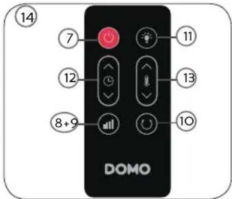 DOMO DO7345H - COMPONENTI - 5