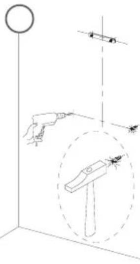 DOMO Mica DO7346M - Mounting to the wall - 5