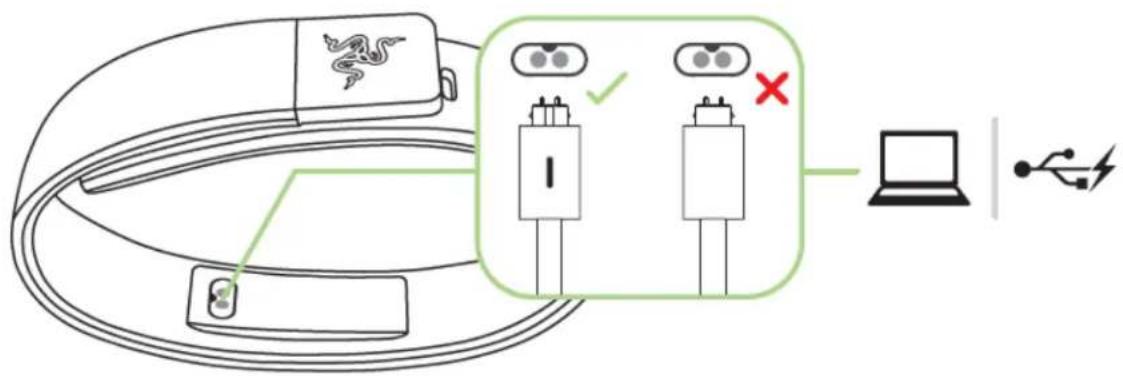 RAZER Nabu X - MISE EN CHARGE - 1