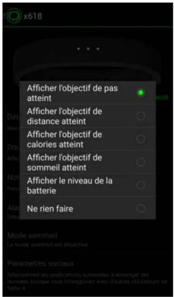 RAZER Nabu X - Double-pression du bracelet - 1