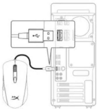 HYPERX Pulsefire Surge - mink - 1