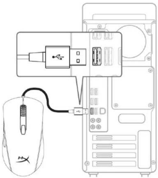 HYPERX Pulsefire Surge - Cai dāt: - 1