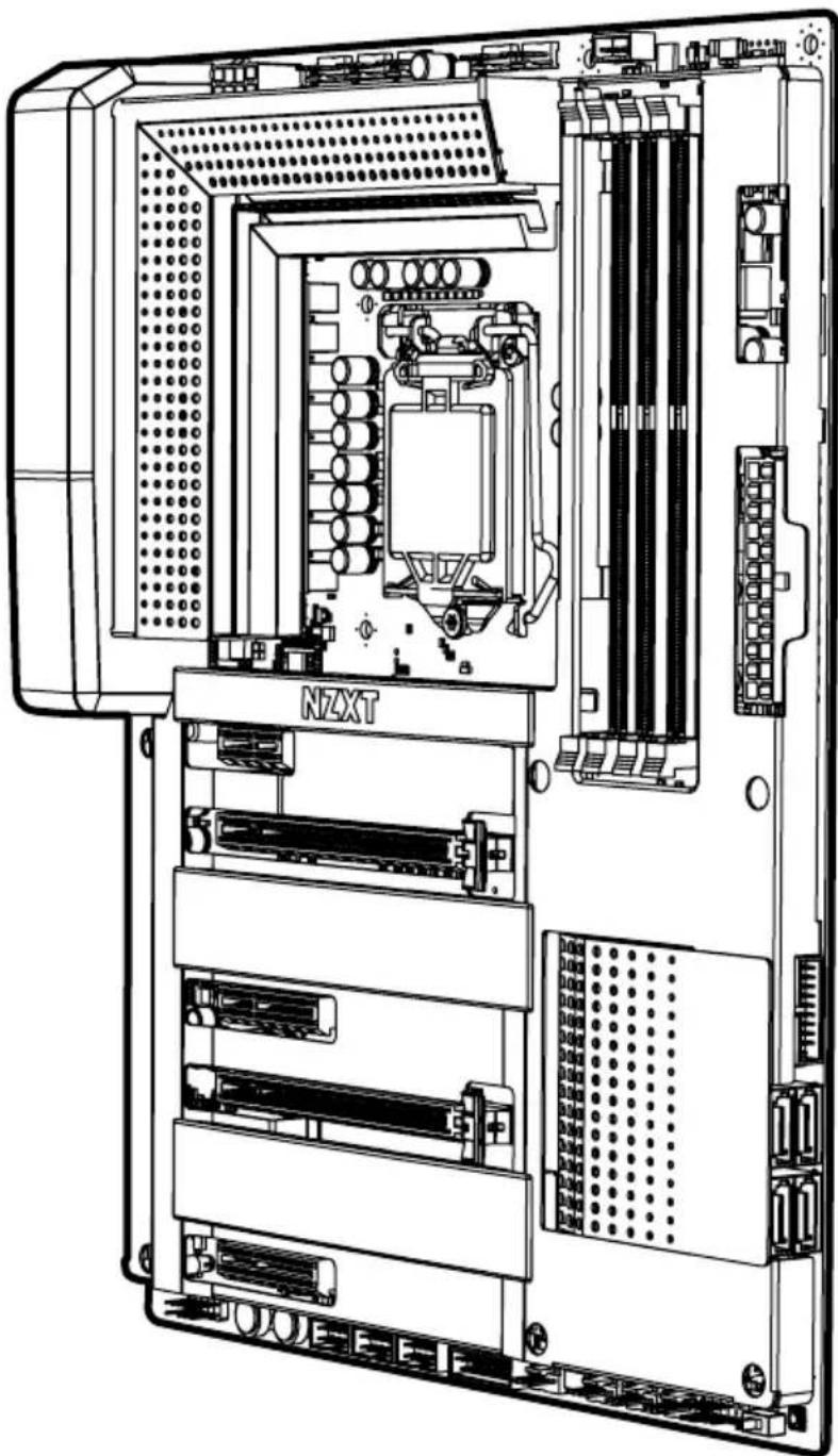 NZXT N7 Z370 - Interrupteur double BIOS et sauvegarde ROM - 2