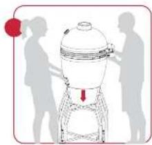 Grill Guru Kamado Classic Large - INSTALLAZIONE ISTRUZIONI - 14