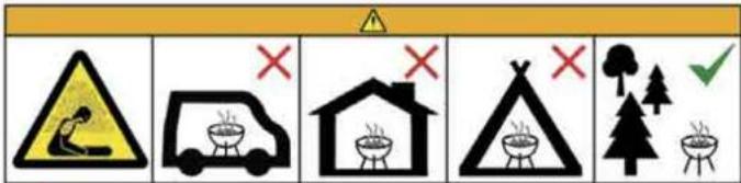 Grill Guru Kamado Classic Large - PLEASE READ THESE SAFETY INSTRUCTIONS AND TIPS CAREFULLY - 1