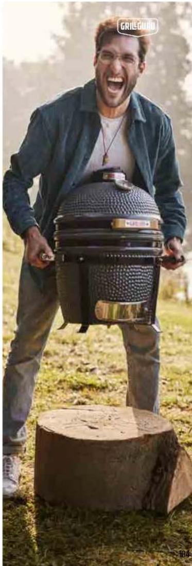 Grill Guru Kamado Classic Large - SLACKING OCH RENGORING - 1