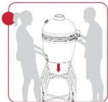 Grill Guru Kamado Classic Large - NAUFSTELATION ANWEISUNGEN - 14