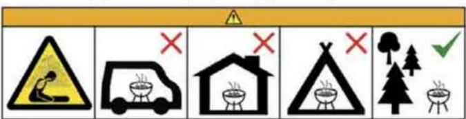 Grill Guru Kamado Classic Large - ISTRUZIONI PER LA SICUREZZA - 1