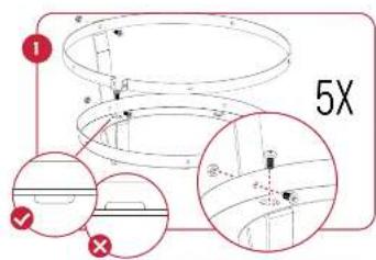 Grill Guru Kamado Classic Large - AUSSELATION ANWEISUNGEN FEUERKAMMER - 3