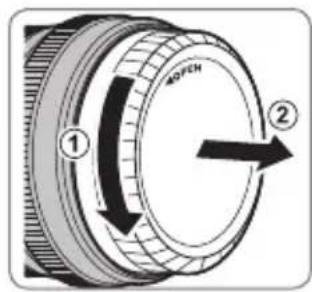 FUJIFILM XF 35mm f2.0 R WR - Extracción de las tapas - 2