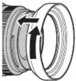 FUJIFILM XF 35mm f2.0 R WR - Attaching the Hood - 1