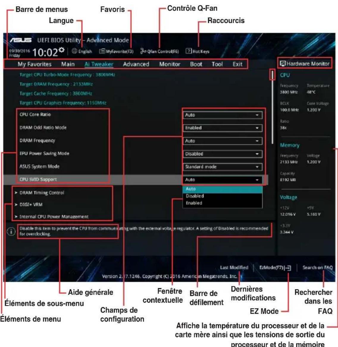ASUS PRIME B250MPLUS - Advanced Mode (Mode avancé) - 2