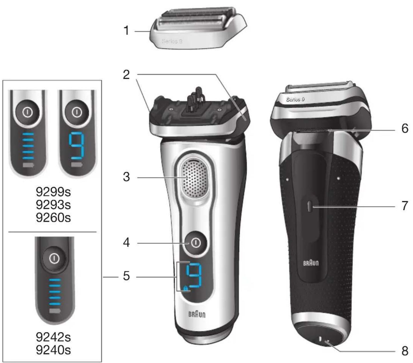 BRAUN Series 9 9260S - 1