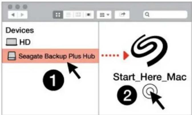 SEAGATE Backup Plus Hub - Étape 3 : Enregistrement et logiciels - 2