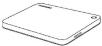 TOSHIBA Canvio Premium Mac - A csomag tartalmának Ellenörzese - 1