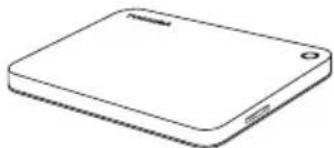 TOSHIBA Canvio Premium Mac - Kontrola dodanych současti - 1