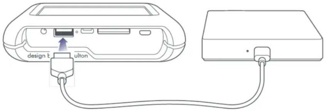 LACIE DJI Copilot - Port USB de type A - 1