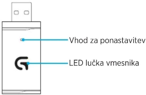 LOGITECH G933 Artemis Spectrum Wireless - Navodila za povezovanje - 1