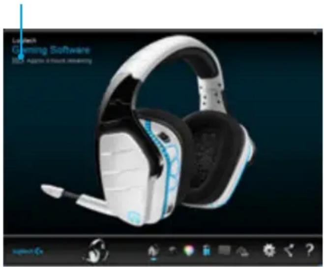 LOGITECH G933 Artemis Spectrum Wireless - Loti zems uzlades limenis - 1