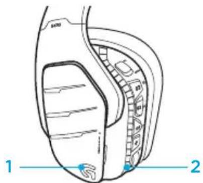 LOGITECH G933 Artemis Spectrum Wireless - (nntan)PlayStation-7 - 7