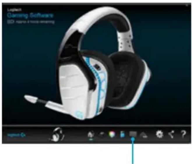 LOGITECH G933 Artemis Spectrum Wireless - Réglages couleur/égaliseur - 2