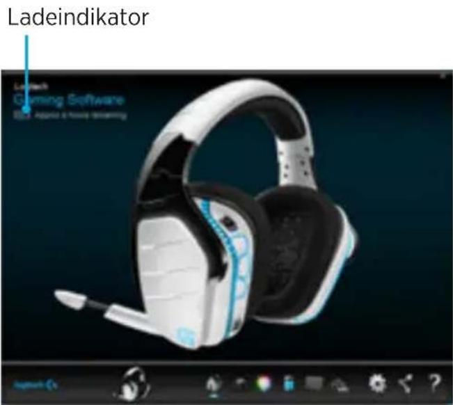 LOGITECH G933 Artemis Spectrum Wireless - Varsel om kritisk lavt batteriniva - 1