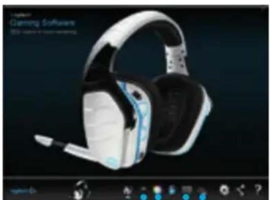LOGITECH G933 Artemis Spectrum Wireless - Programska oprema Logitech Gaming Software - 3
