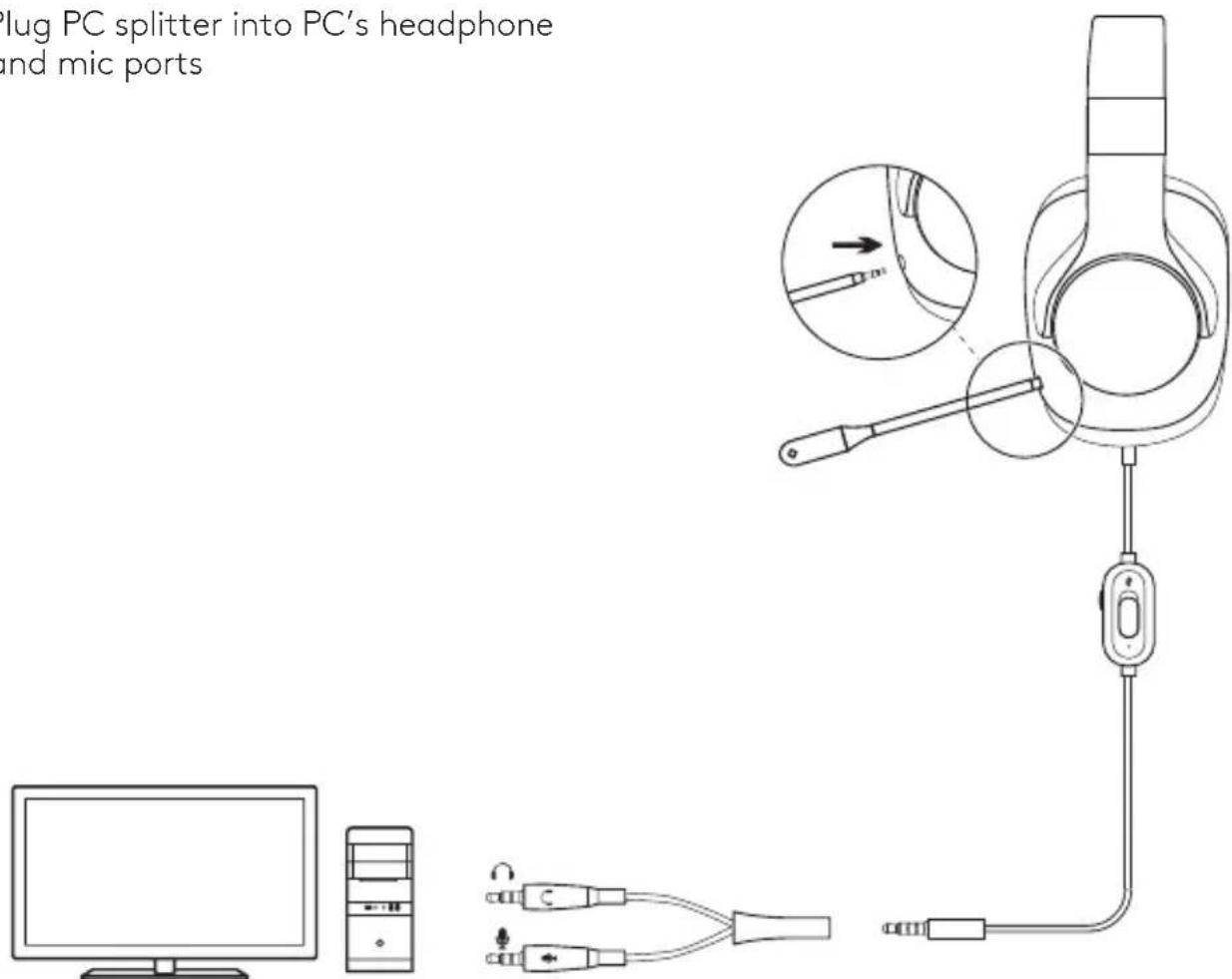 LOGITECH G233 Prodigy - PC SETUP - 1