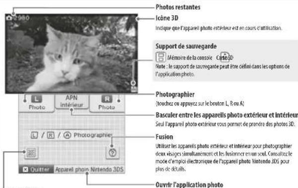 NINTENDO 2DS XL - Prendre des photos / lire un QR Code - 1