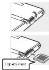 NINTENDO 2DS XL - Insérez la carte SD dans le port carte SD. - 1