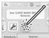 NINTENDO 2DS XL - Berühren Sie das Software-Symbol und berühren Sie dann STARTEN - 1
