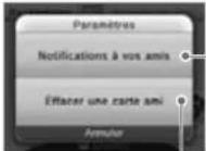 NINTENDO 2DS XL - Paramètres de la liste d'amis - 1