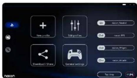 Nacon Revolution Unlimited Pro Controller PS4 - Tras instalar la aplicacion para PC/Mac, podras hacer loisible: - 1