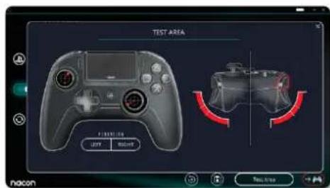 Nacon Revolution Unlimited Pro Controller PS4 - Dop o aver installato la companion app per PC/Mac, sare possibile effettuare le seguenti operazioni: - 3